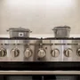 Fogão a Gás Elettromec Professional Forno a Gás 126L Black 36" 127V
