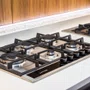 Cooktop Sole Elettromec 5 Queimadores a Gás Inox e Vidro 70 cm Bivolt