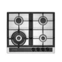 Cooktop Sole Elettromec 4 Queimadores a Gás Inox e Vidro 60 cm Bivolt