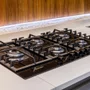 Cooktop Vetro Elettromec 5 Queimadores a Gás Vitrocerâmico 70 cm Bivolt
