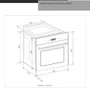Forno Micro-ondas Combinado Sole Elettromec 40 Litros 60cm 220V