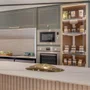 Micro-ondas de Embutir Luce Flat Elettromec Função Combinada 23L 220V