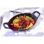 Mini Prato Oval Staub Ferro Fundido 15x11cm Cinza Grafite