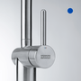 Misturador Monocomando de Mesa Leda Neo com Bica em J Alta Extensível Franke Inox