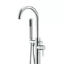 Misturador Monocomando de Piso  Amazon com Ducha Manual Chrome Immersi