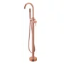 Misturador Monocomando de Piso Amazon Ducha Manual Rose Gold Immersi
