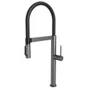Misturador Monocomando Kromma Gourmet Classic Titânio com Bica Alta Giratória