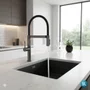 Misturador Monocomando Kromma Gourmet Classic Titânio com Bica Alta Giratória