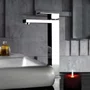 Misturador Monocomando Kromma Quadratta para Lavatório Bica Alta Cromado