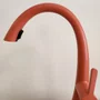 Misturador Monocomando Rubinettos Chef Gourmet Classic Coral Matte Ducha Extensível
