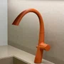 Misturador Monocomando Rubinettos Chef Gourmet Classic Coral Matte Ducha Extensível