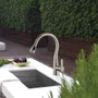 Misturador Monocomando Rubinettos Gourmet Inox Escovado com Ducha Extensível