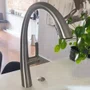 Misturador Monocomando Rubinettos Chef Gourmet Classic Inox com Ducha Extensível