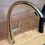 Misturador Monocomando Rubinettos Chef Gourmet Classic Dourado Ducha Extensível