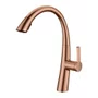 Misturador Monocomando Rubinettos Chef Gourmet Classic Rose Gold Ducha Extensível