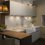 Misturador Monocomando Rubinettos Gourmet Classic Aço Escovado com Ducha Extensível