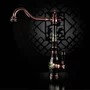 Misturador Monocomando Rubinettos Gourmet Classic Preto e Rose Gold