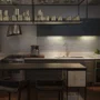 Misturador Monocomando Rubinettos Gourmet Classic Aço Escovado com Ducha Extensível