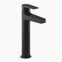 Misturador Monocomando Taut Kohler Para Lavatório Bica Alta Black Matte