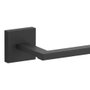 Papeleira Horizontal Kohler Square Black Matte
