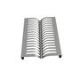 Porta Pratos em Inox Para Workstation Mekal