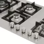 Cooktop Quadratto Elettromec 5 Queimadores a Gás 90 cm Bivolt