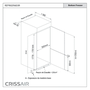 Refrigerador de Embutir e Revestir Crissair Bottom Freezer BLT 225 Litros