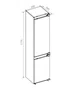 Refrigerador Elettromec Bottom Freezer Design Personalizável 256 Litros 220V