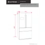 Refrigerador French Door Elettromec Inox 653 Litros 220V