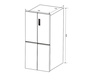 Refrigerador Inverter em Inox Invita Multi Door 472L A+++ 220v