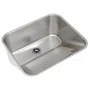 Tanque de Embutir ou Sobrepor Lavanderia Mekal CT-60 60x50x28,5cm Inox Escovado