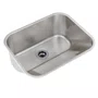 Tanque de Embutir ou Sobrepor Lavanderia Mekal CT-50 50x40x23cm Inox Escovado