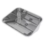 Tanque de Embutir ou Sobrepor Lavanderia Mekal CT-60 60x50x28,5cm Inox Alto Brilho