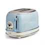 Torradeira Elétrica Vintage 155 Ariete para 2 Fatias 6 Níveis 750W Azul