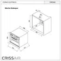 Torre De Embutir Crissair Forno Elétrico NFE 32 + Microondas CFM90 220V