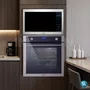 Torre de Embutir Cuisinart Micro-ondas 31L + Forno e Grill Elétrico 60cm 220V