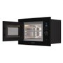 Combo Elettromec: Micro-ondas e Forno Elétrico de Embutir + Cooktop + Coifa de Ilha - 220V