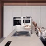 Torre Quente de Embutir Sole Elettromec Forno Elétrico a Vapor + Micro-ondas Combinado