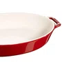 Travessa Staub Oval em Cerâmica 37cm Cereja