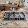 Cooktop Sole Elettromec 4 Queimadores a Gás Inox e Vidro 60 cm Bivolt
