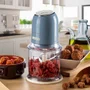 Triturador de Alimentos Elétrico Vintage 438 Ariete 2 Velocidades 600ml Azul