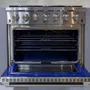 Fogão a Gás Elettromec Professional Forno a Gás 126L Inox 36" 127V